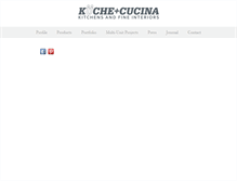 Tablet Screenshot of kuche-cucina.com